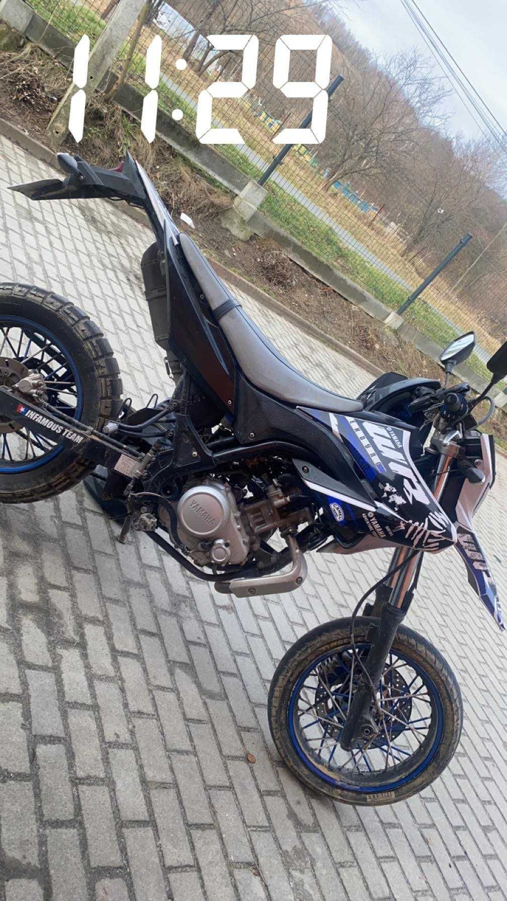 Yamaha WR 125 swieżo po remoncie