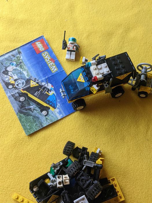 LEGO 6445 Emergency Res-Q Pojazd Ratunkowy 100% + instrukcja + CZĘŚĆI