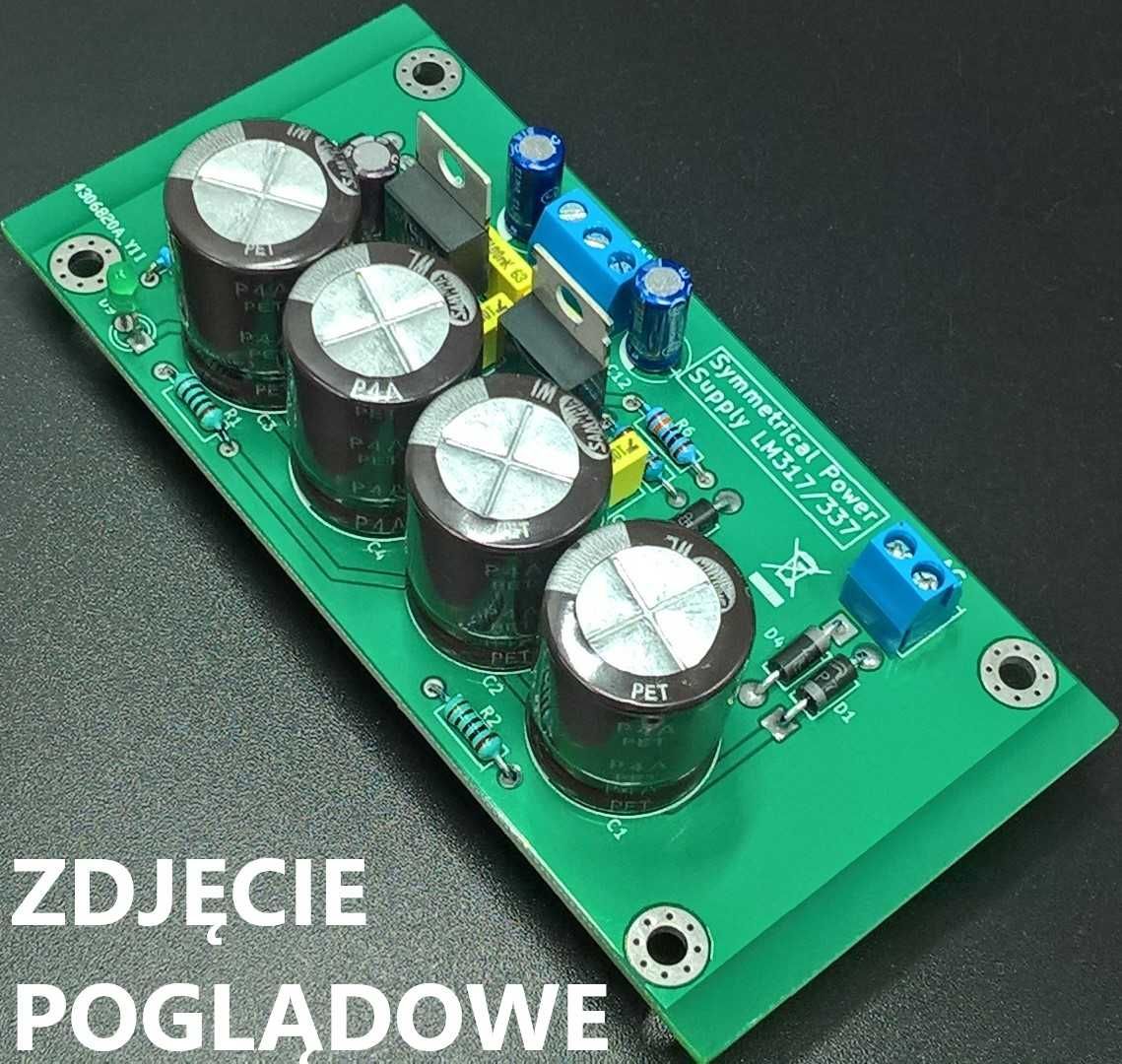 Płytka pcb - Zasilacz symetryczny przedwzmacniacza
