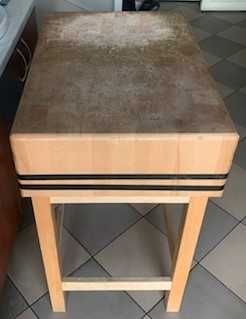 Kloc drewniany masarski