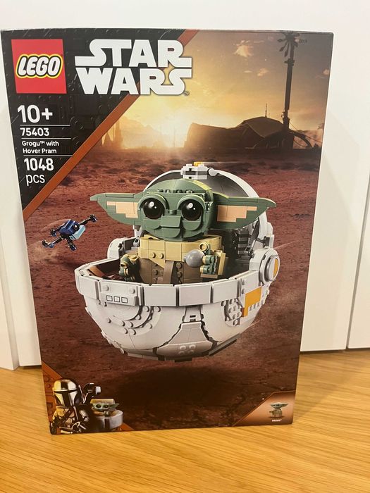Vendo Lego Star Wars Grogu com Carrinho Planador Novo (75403)