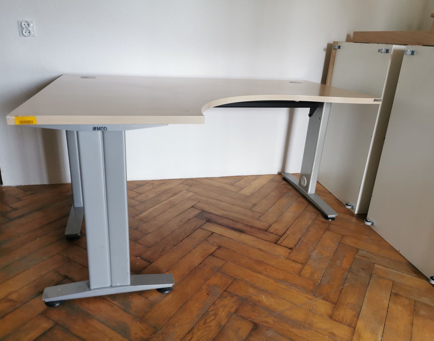 Biurko narożne MDD 160 X 120 JABŁOŃ LOCARNO