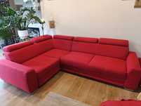 Naroznik Black Red White model MOON lewy