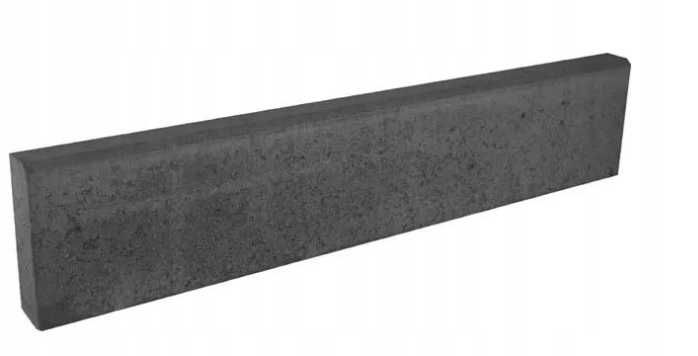 Obrzeże betonowe trawnikowe, chodnikowe, krawężnik 100x25x8 cm