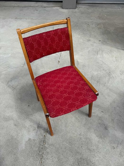 4 Krzesła Vintage Design PRL Retro Loft