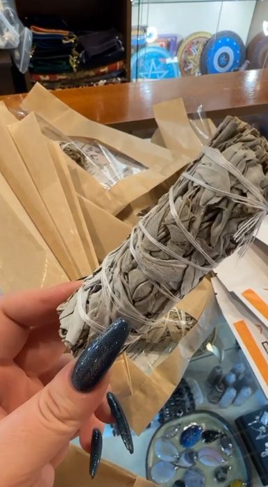 Шалфей 4 пучка, шавлія, белый шалфей, біла шавлія