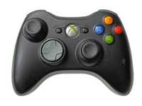 XBOX 360 Oryginalny Microsoft Pad Kontroler Szary-Czarny PC SKLEP