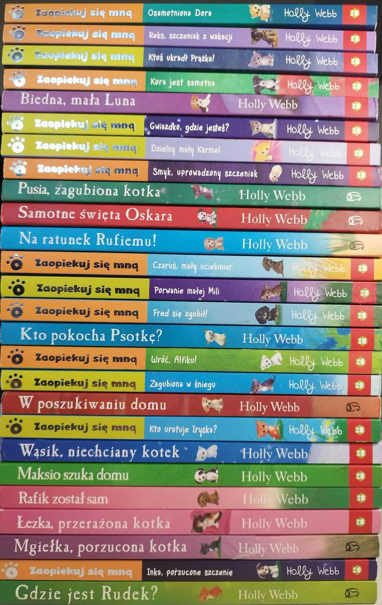 Seria książek "Zaopiekuj się mną"