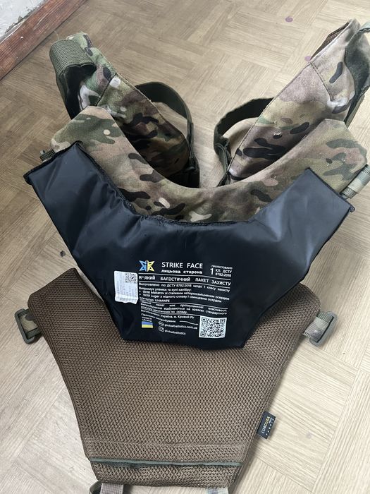 БАЛІСТИКА 1-КЛАСу захист шиї та плечей