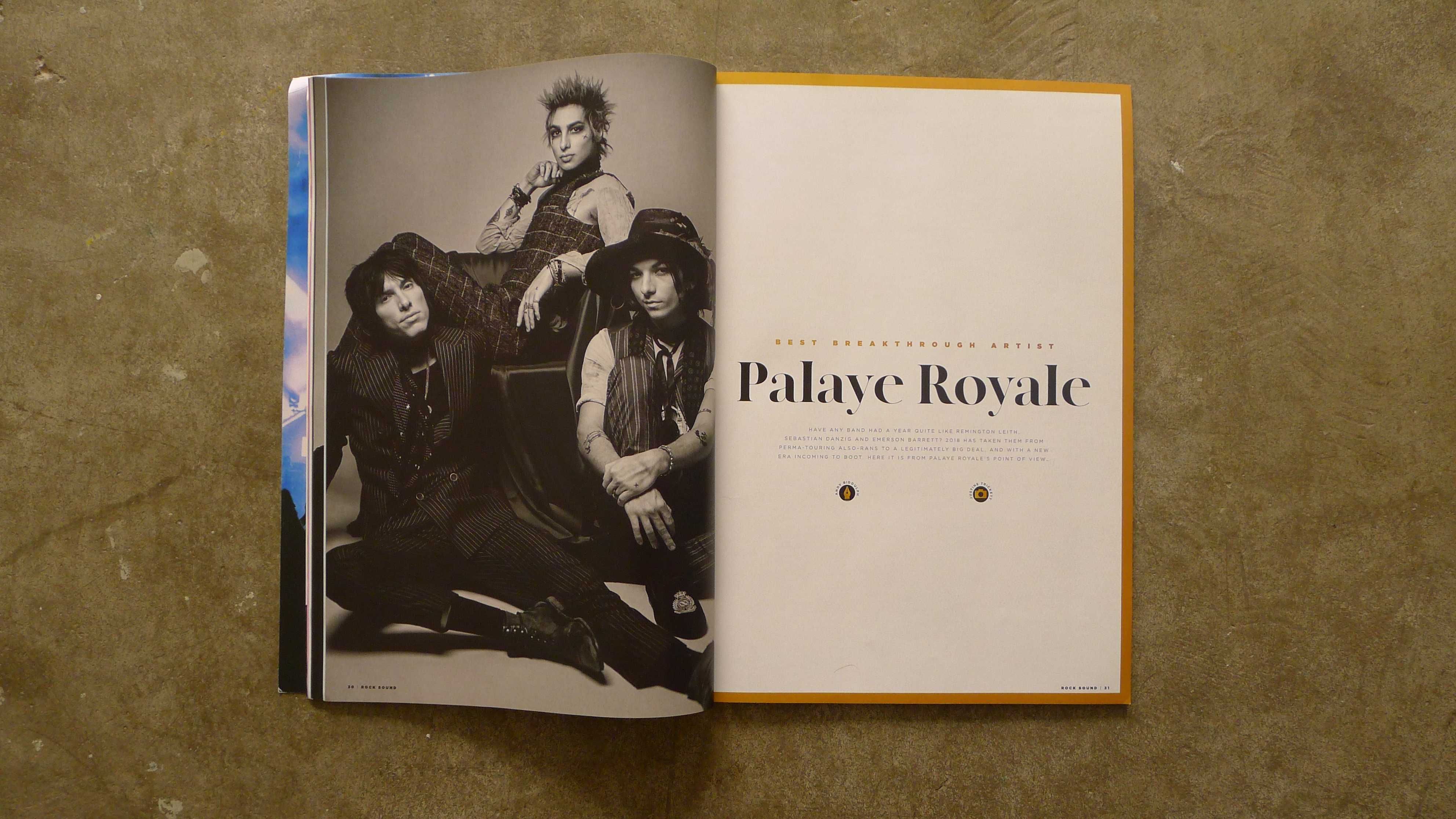 Revista "Rock Sound" - Ed. Especial Artist Awards
