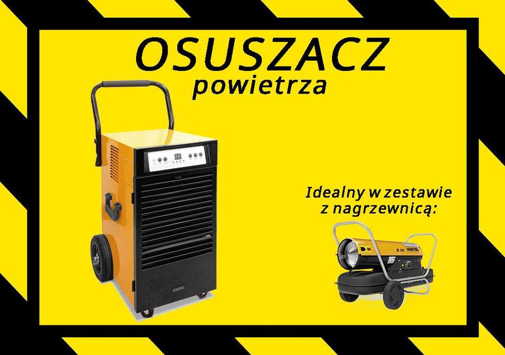 Osuszacz powietrza budowlany profesjonalny mocny GWARANCJA ZADOWOLENIA