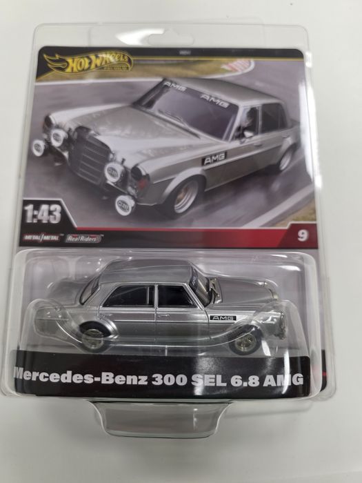 Hot wheels 1:43 mercedes 300 sel