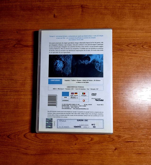 EUROPA (Lars von Trier) Um Continente prisioneiro de seus Fantasmas