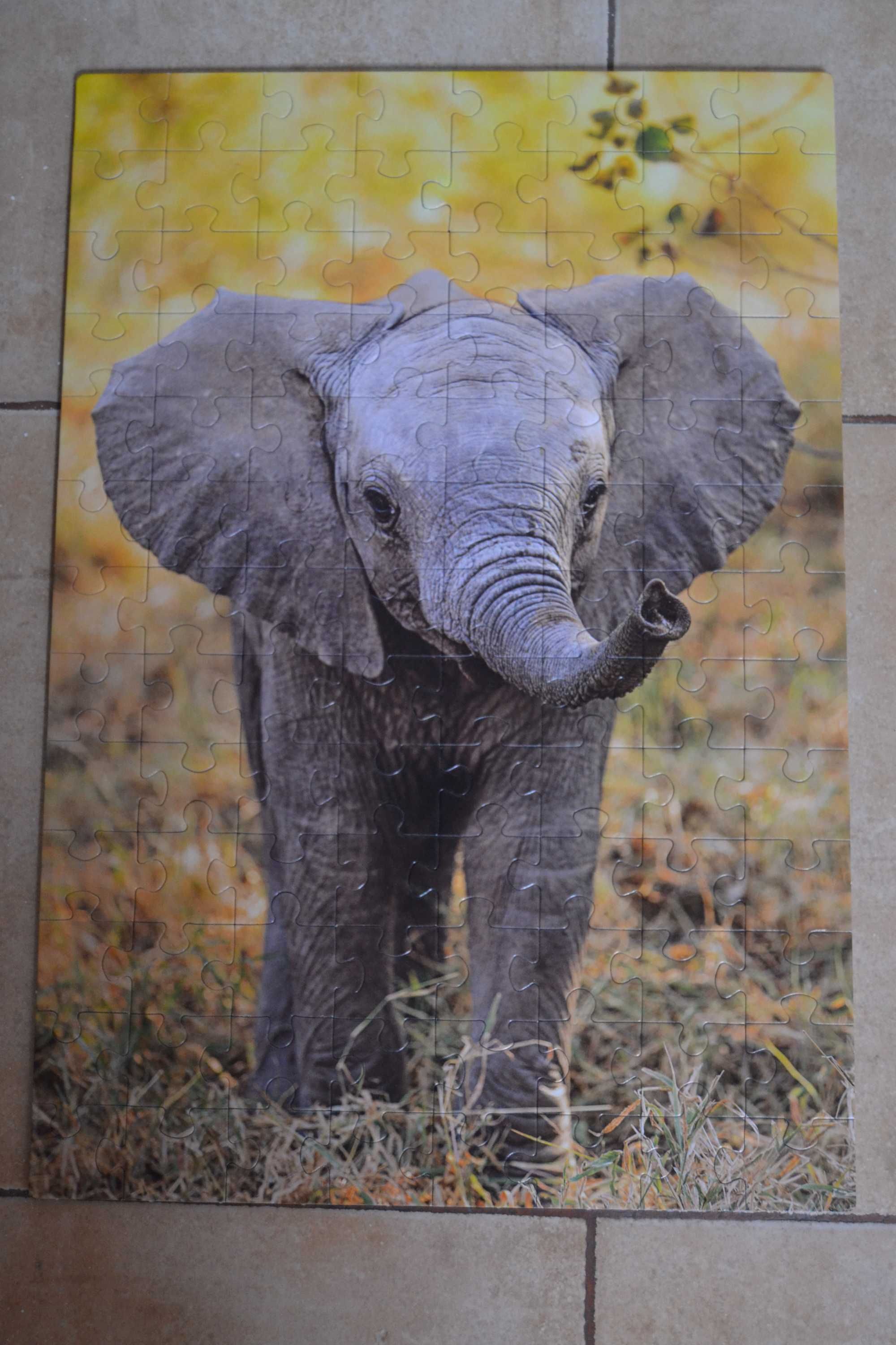 Vários puzzles 500pcs montados