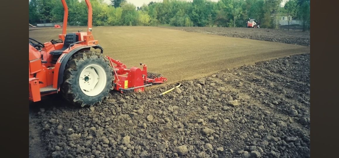 Glebogryzarka separacyjna TANIO SZYBKO  równanie ziemi