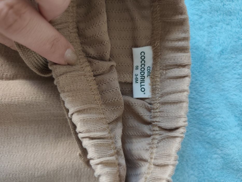 Spodnie 2szt dla chłopca 68 nowe cocodrillo