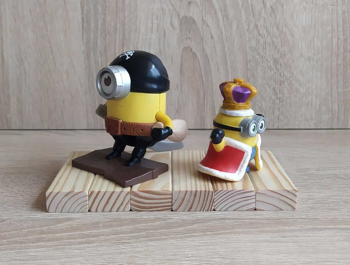 Zestaw *Minionki* figurki z McDonald's (2015-18)