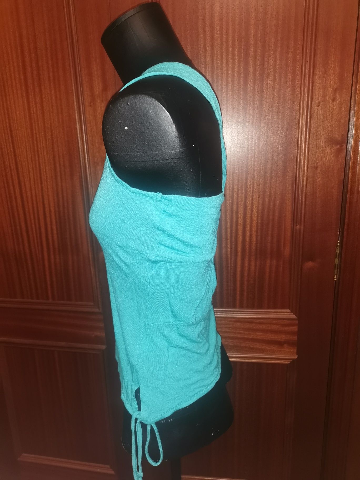 Top azul da Salsa tamanho S