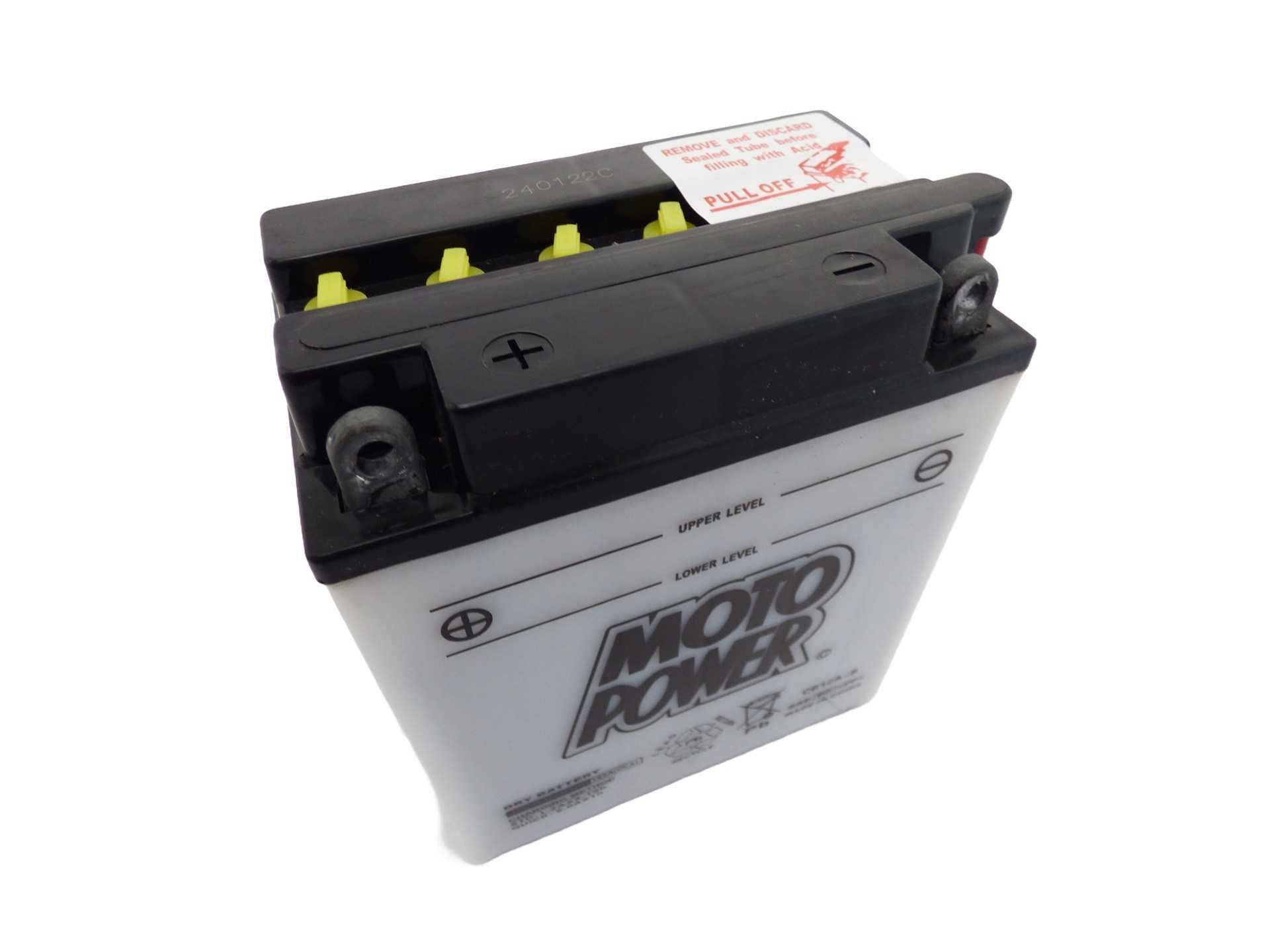 Akumulator 12V 12Ah 165A L+ Moto Power CB12A-B YB12A-B EB12A-B