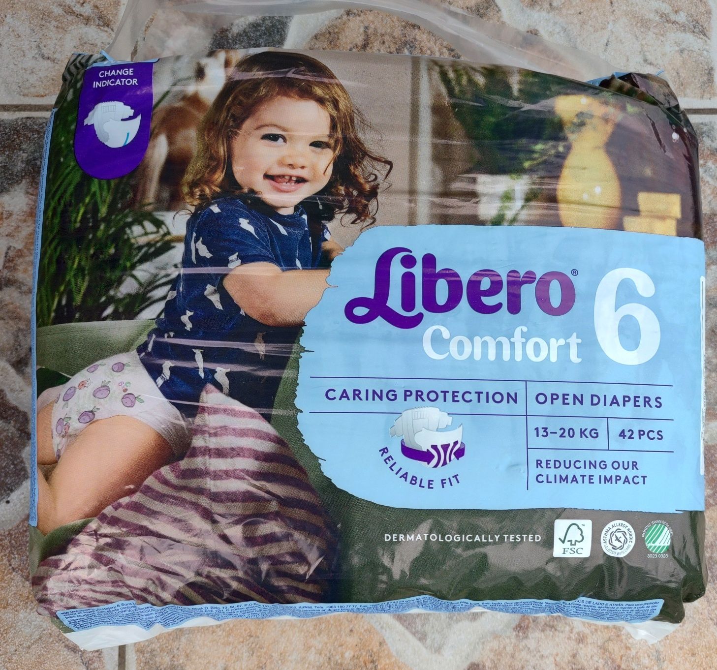 Підгузки Libero Comfort розміру 6 
Назва