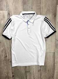 Adidas climacool поло футболка m размер спортивная белая оригинал