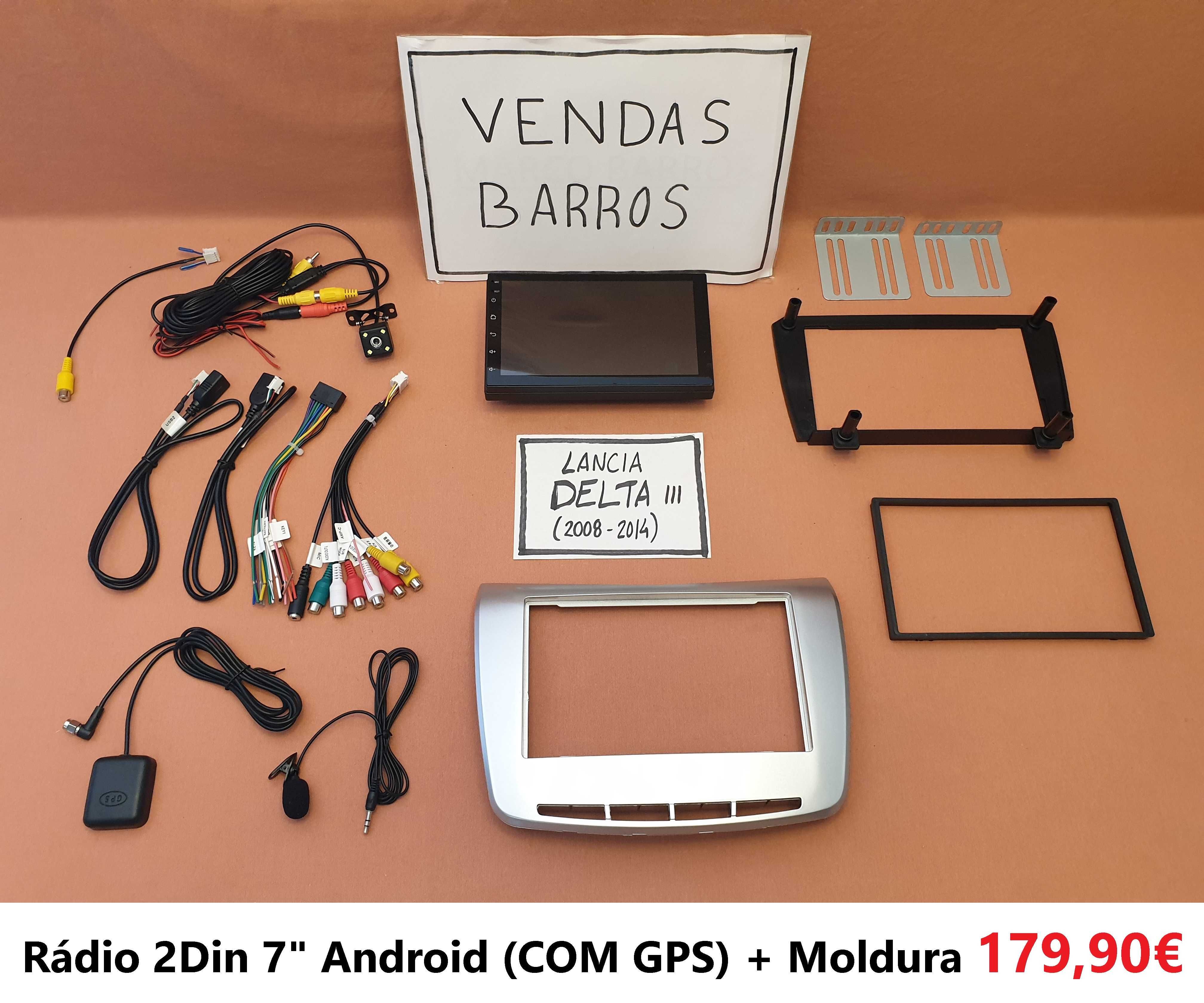 (NOVO) Rádio 2DIN • LANCIA Musa • Delta • Android [4+32GB] GPS