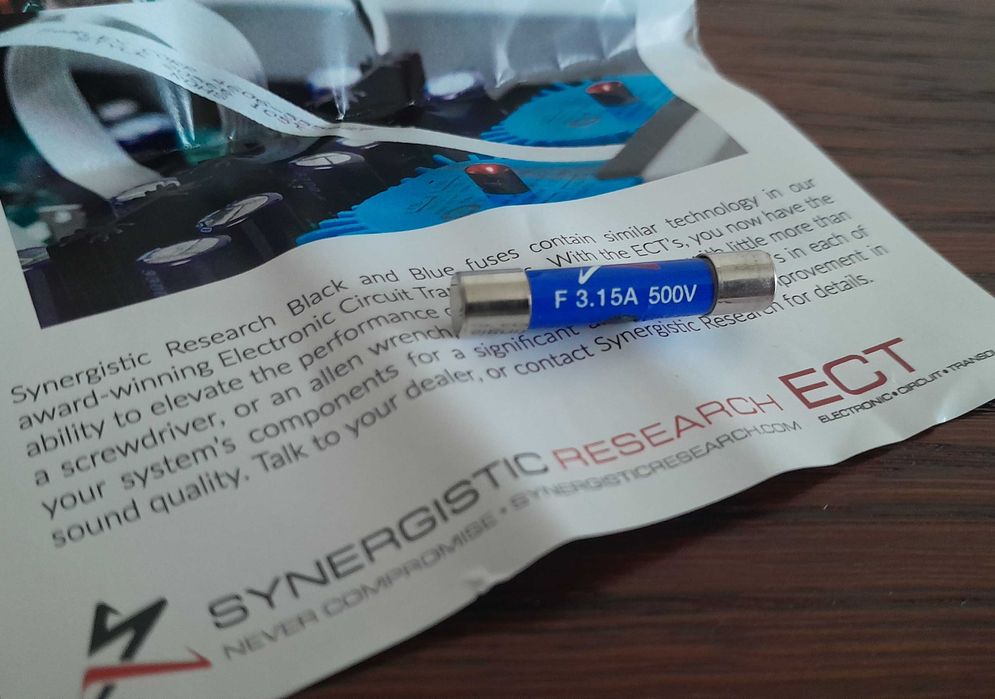 Bezpiecznik Audio SR F3.15 500V