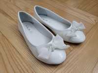 Buty dziewczęce białe baleriny r.31