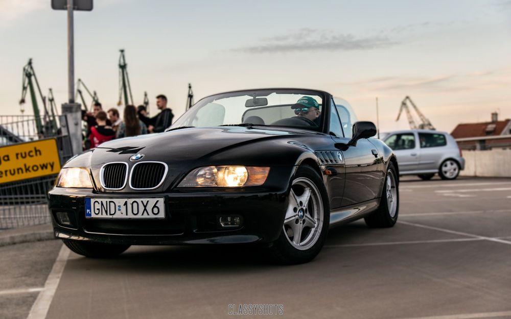 BMW Z3 BMW Z3 Roadster Shwarz 2 Szpera 140KM