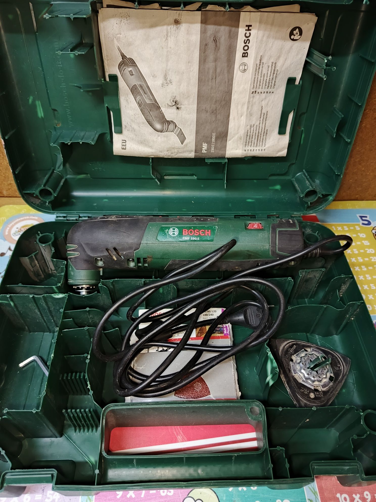 Bosch narzędzie wielofunkcyjne PMF 190 E