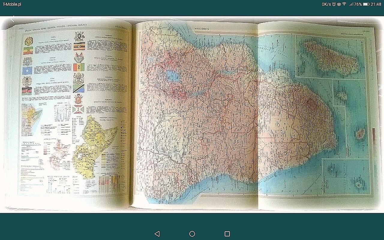 Atlas ŚWIATA-PWN, 1962-STWP,Teodor Naumienko, stan wzorowy.