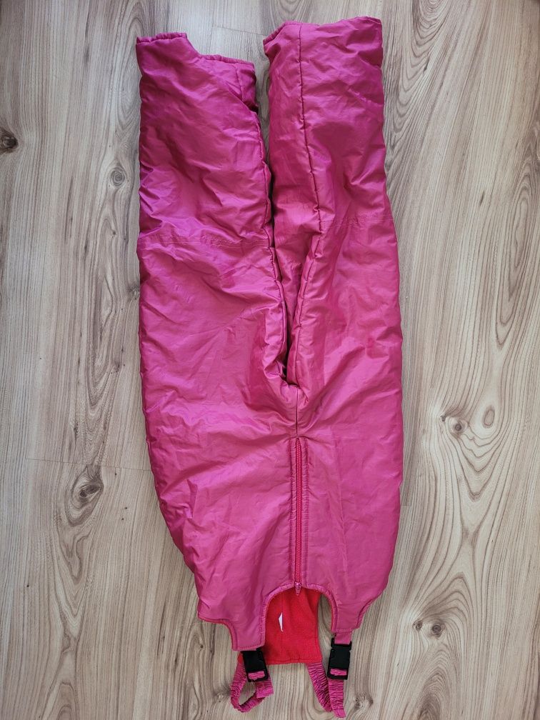 Spodnie roz. 116 narciarskie, na sanki, ocieplane