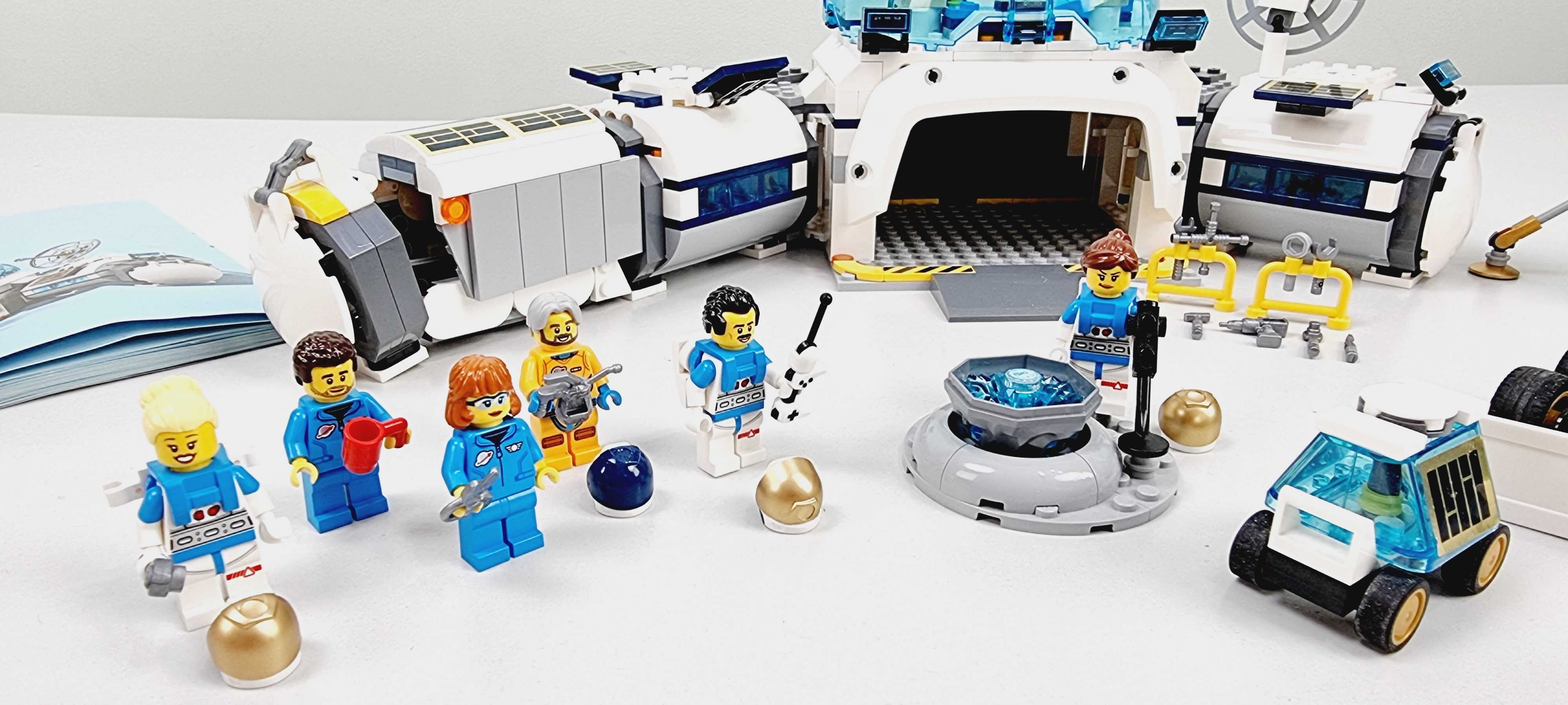 Лего Сити ЛУННАЯ НАУЧНАЯ БАЗА NASA - Lego City 60350