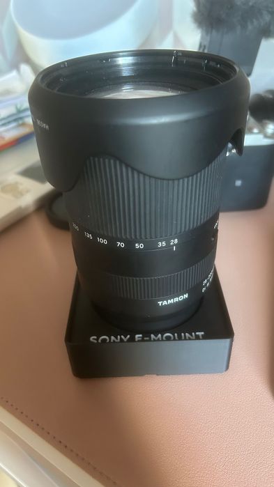 Lente Sony full frame 28-200 e-mount - Tamron
