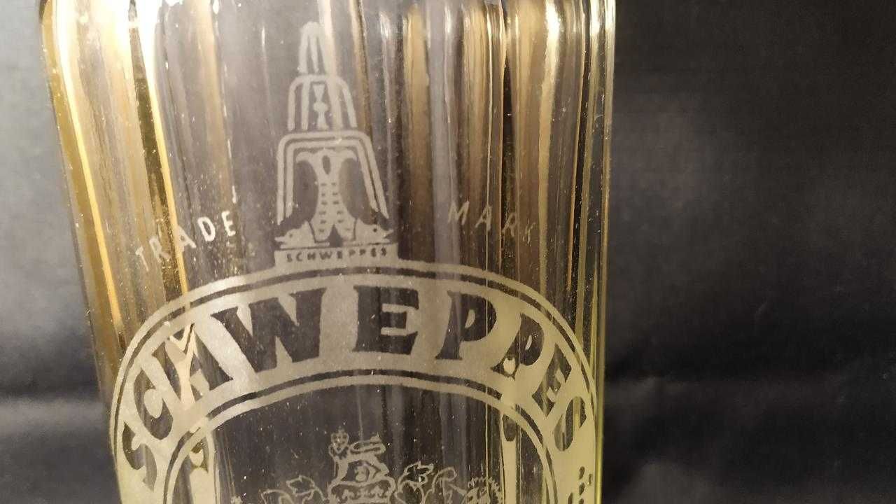 Vintage - Schweppes Butelka syfonowa na wodę sodową 1966