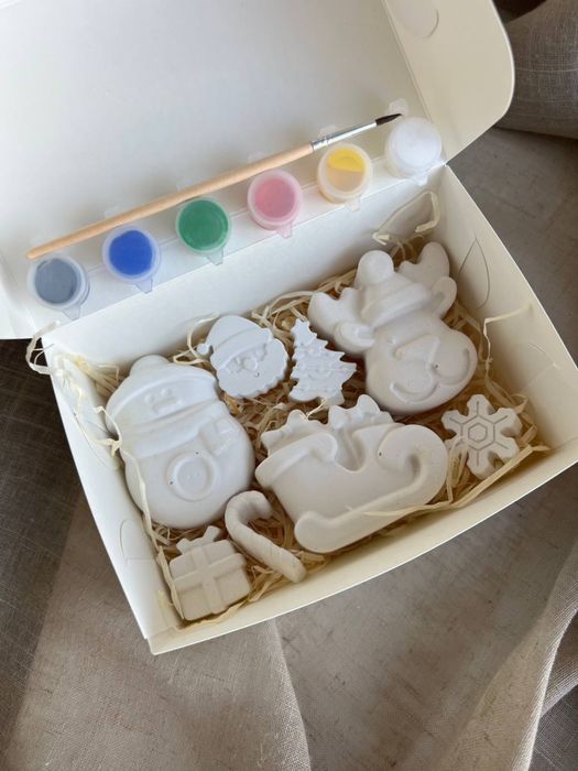 Подарунковий набір для розмальовування «Новорічний настрій»