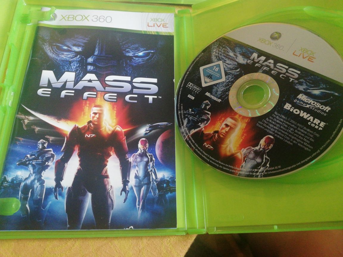 Mass gry na xbox 360 zestaw serii 3 szt. Polecam serdecznie.