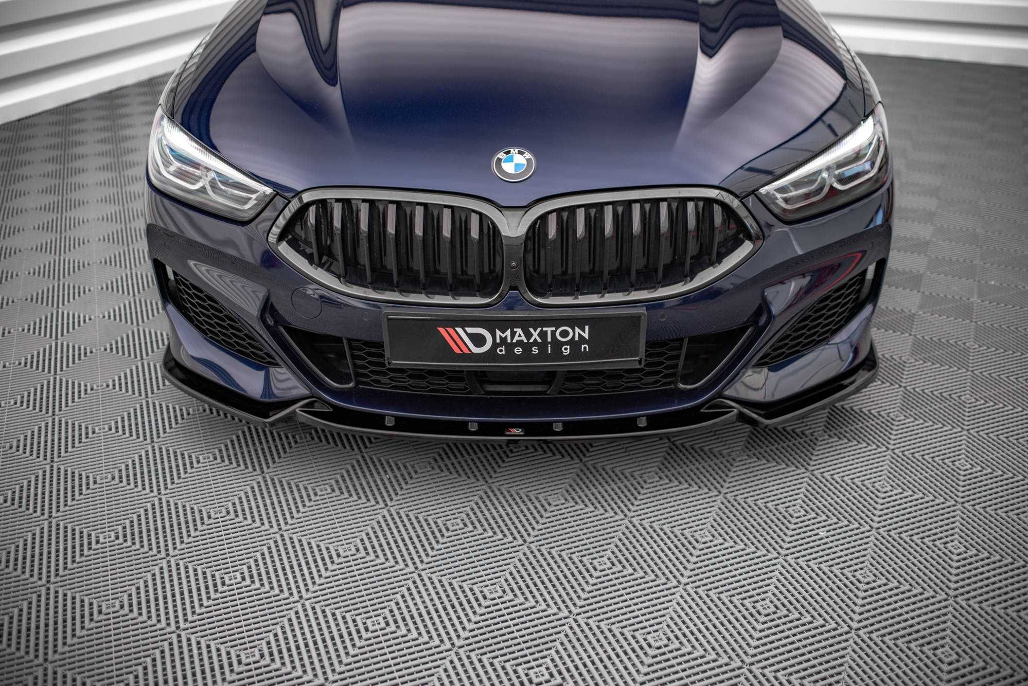 Губа BMW 8 G14 G15 G16 M-Sport тюнинг обвес юбка елерон