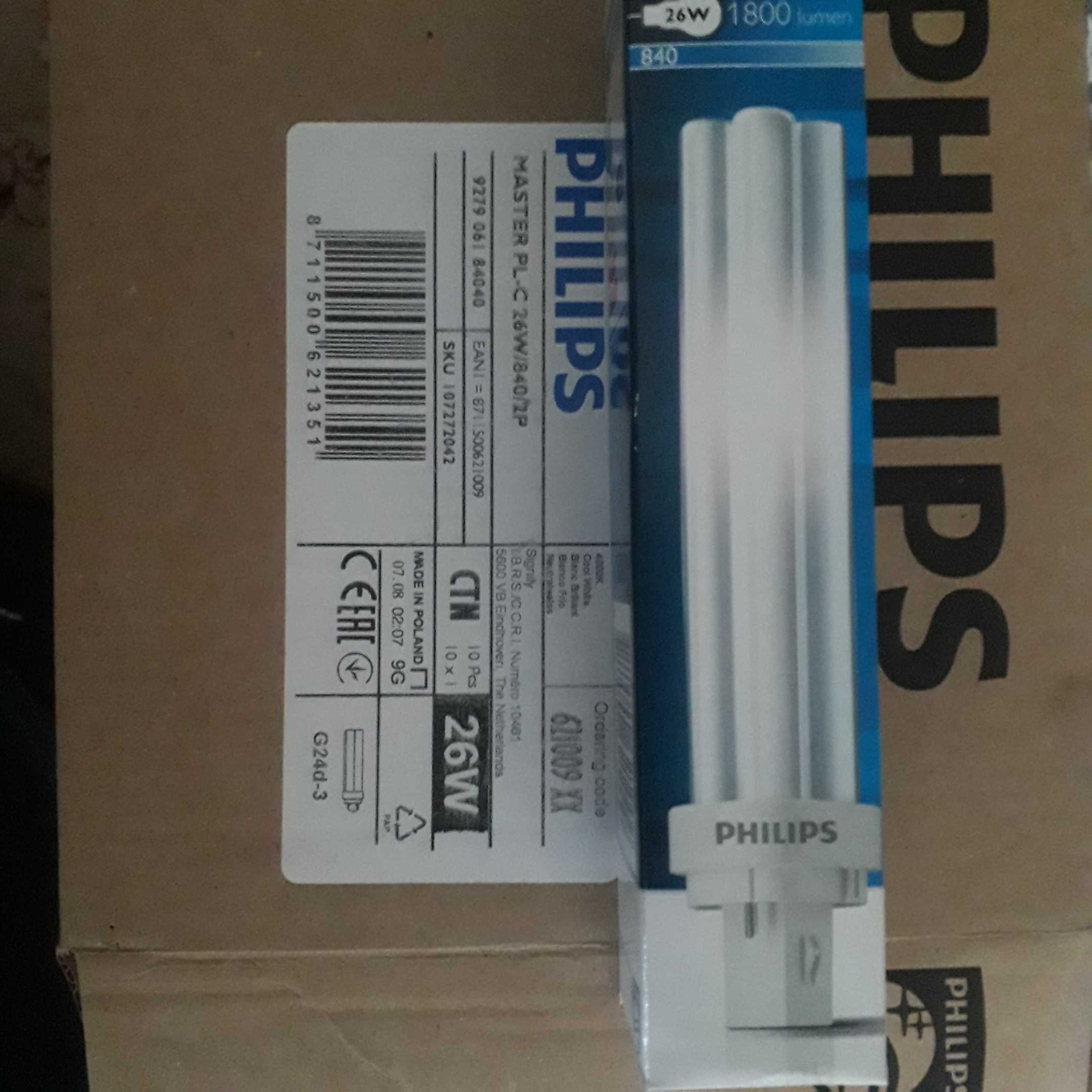 Świetlówka Philips Master PH/PL-C 26W/840 2P G24d-3 4000K  1800 ml