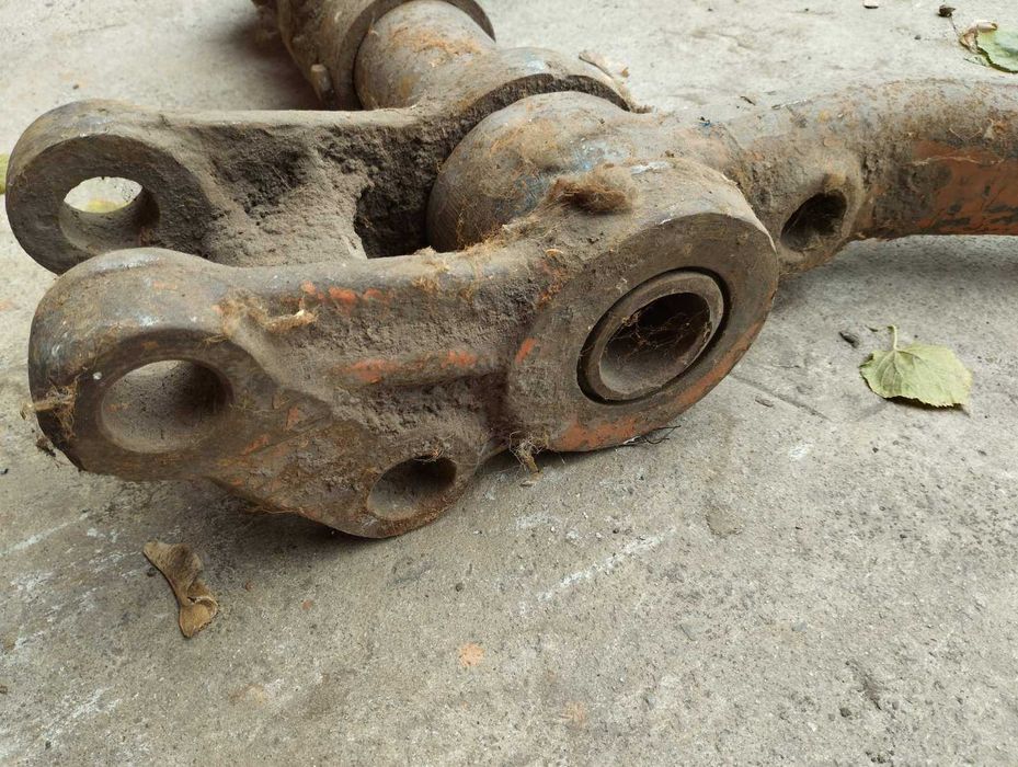 Навіска трактора  ДТ-75, навеска, ричаги, плита