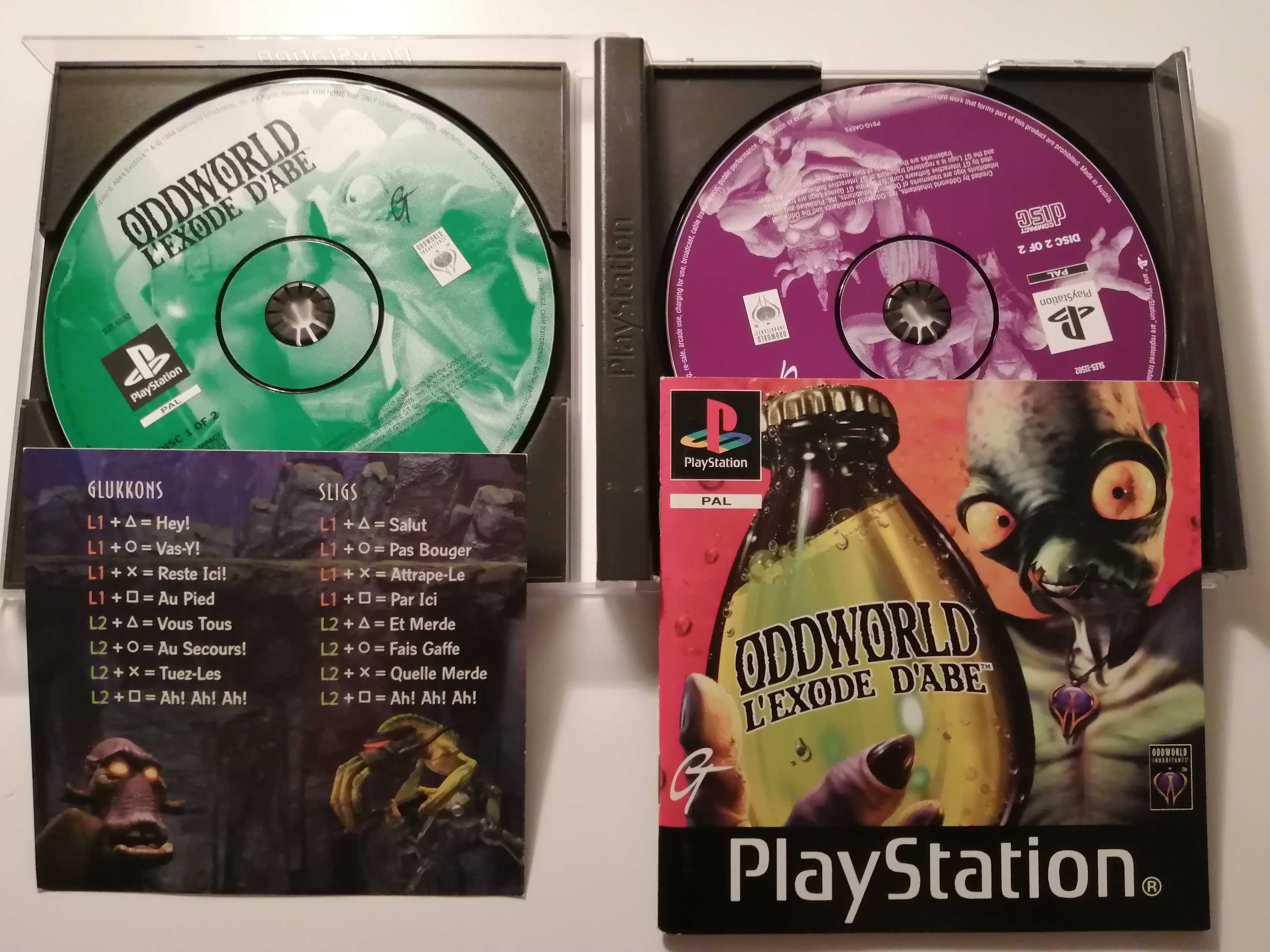 Oddworld Abe's Exodus PSX