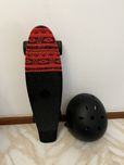 Penny Board com capacete