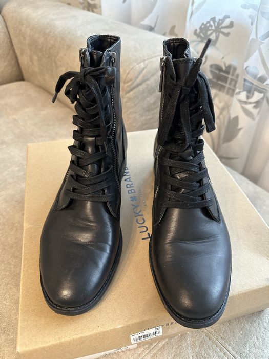 Жіночі  шкіряні чоботи lusky brand , 37, 38/39