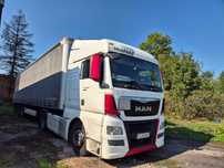 Man TGX 480 KM z 2015 r + naczepa 2017