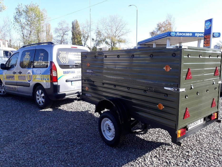 Бізон прицеп виробника! Доставка по Україні безкоштовно! Реєстрація