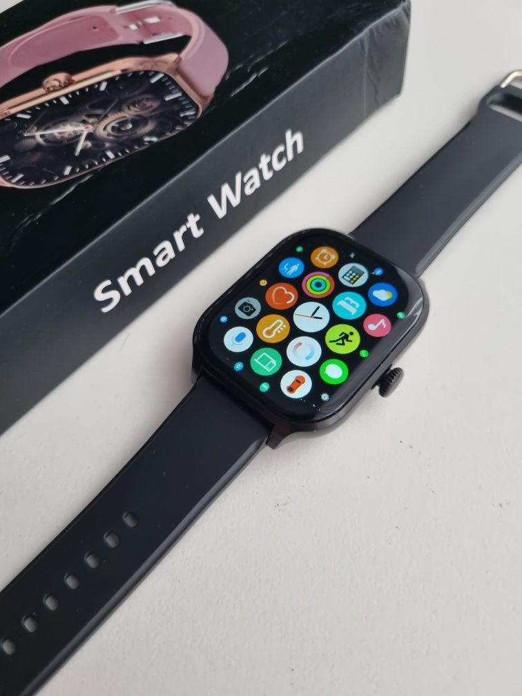 Smartwatch czarny *ios i android