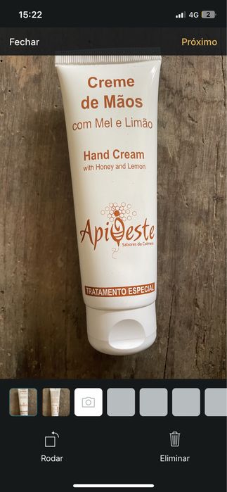 Creme de Mãos ApiOeste – Mel e Limão