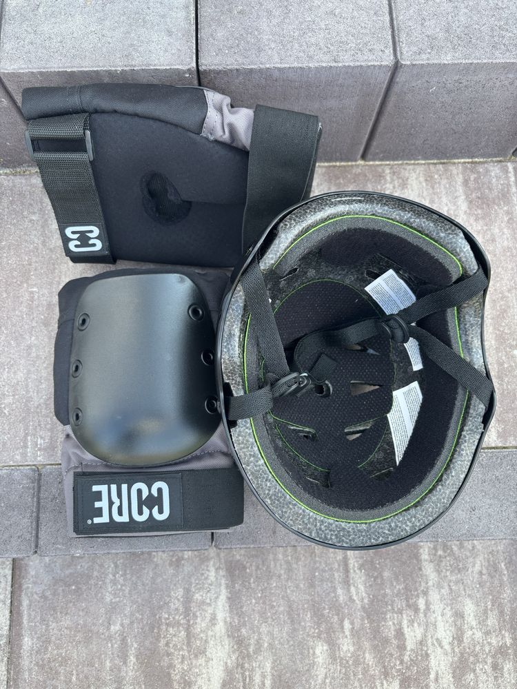 Kask TSG ochraniacze Core skate