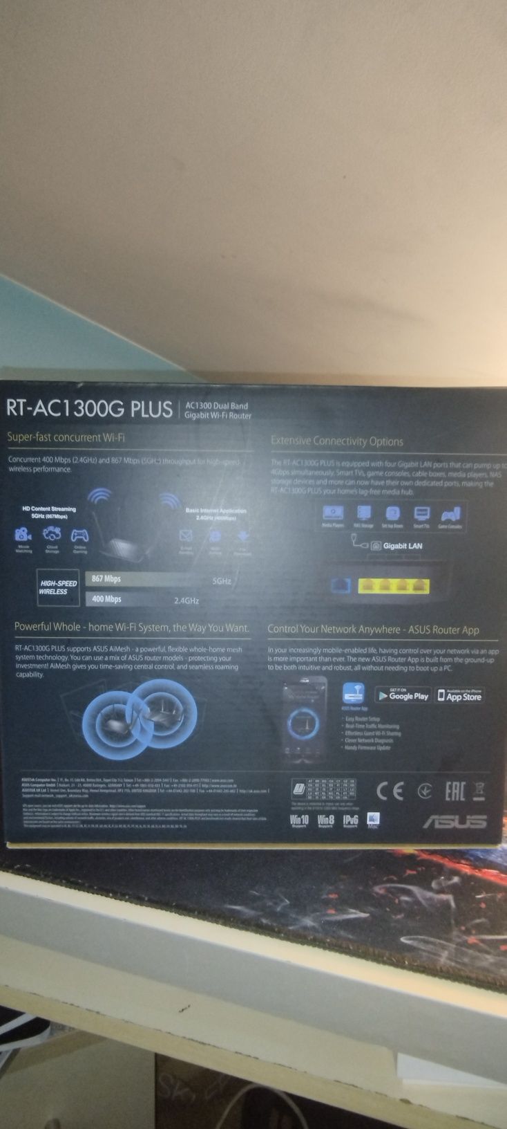 Ruter Asus RT-AC1300G PLUS