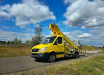 Mercedes-Benz Sprinter  OKAZJA!!! Podnośnik koszowy teleskopowy TAUPEN Euro B25T, 25m. FV 23%